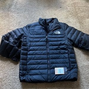 Mens Northface Minoqua Down Jacket Black Sz. M medium